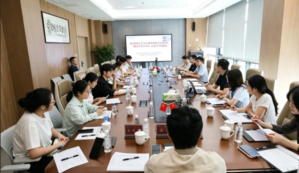 眼视光工程班在中国眼谷对接企业实习（原报道配图）